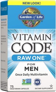 Garden of Life Vitamin Code Men Raw Whole Food Multivitamin