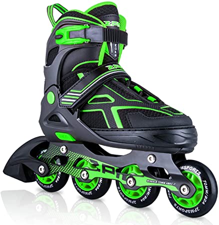 2PM SPORTS Torinx  Adjustable Inline Skates for Kids, and Beginners
